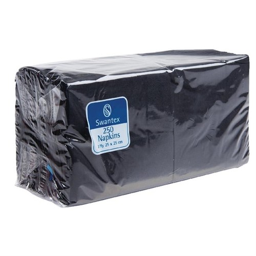 Swantex cocktail napkin black - swantex,