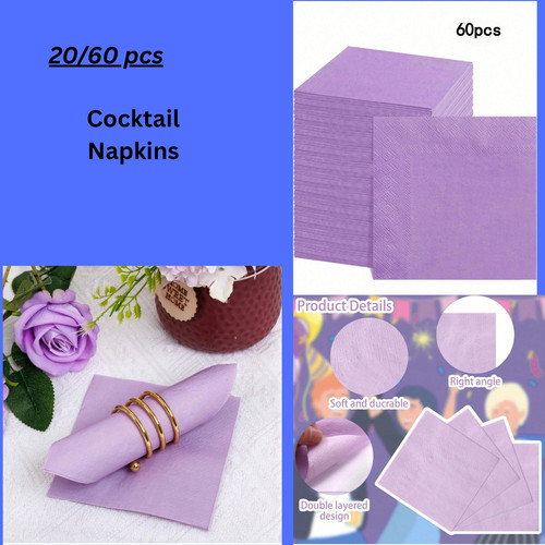 Cocktail napkins double - cocktail,