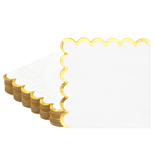 50pack scalloped cocktail - 50pack,