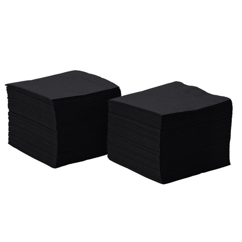 200x 2ply black cocktail - black,
