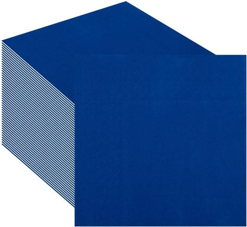60pcs royal blue napkins - napkins, 33