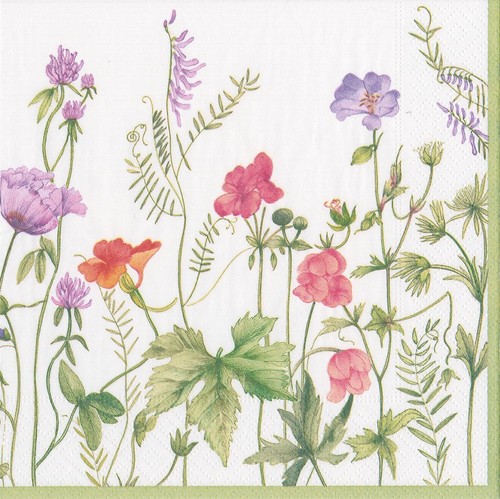French floral caspari - caspari, paper