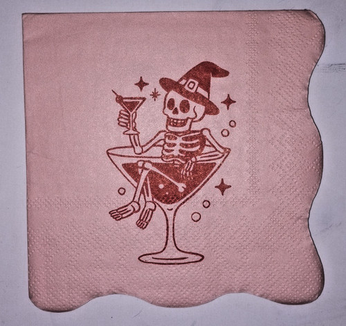 Halloween red skeleton - 10*,